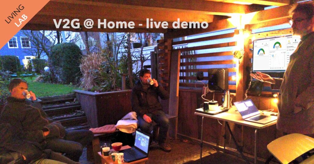 V2G@Home demo in Utrecht, NL