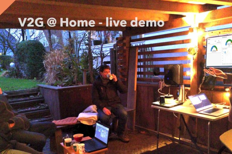 V2G@Home demo in Utrecht, NL
