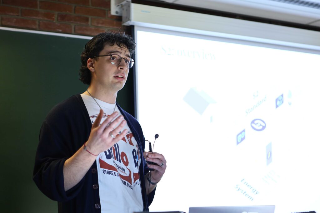 Vlad presenting