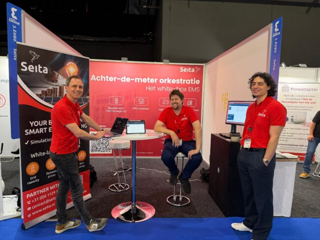 Seita booth at Vakbeurs Energie 2025
